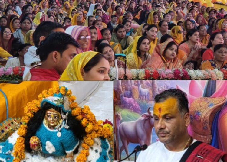 श्रीकृष्ण की लीला एवं कथाओं में प्रकृति/ मानव के कल्याण का संदेश निहित:– आचार्य नवलेश जी।