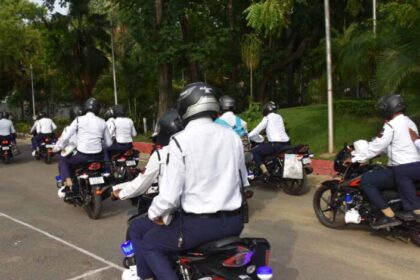 रायपुर-में-जाम-से-मिलेगी-राहत,-qrt-को-ट्रैफिक-पुलिस-की-10-नई-हाई-स्पीड-बाइक्स